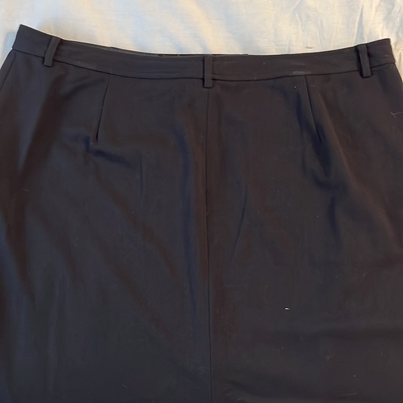 Eddie Bauer Black Trouser Skirt Size 16 - Picture 5 of 6
